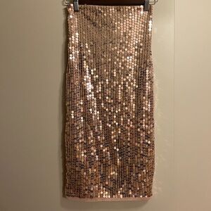 ASOS sparkling miso skirt size 2